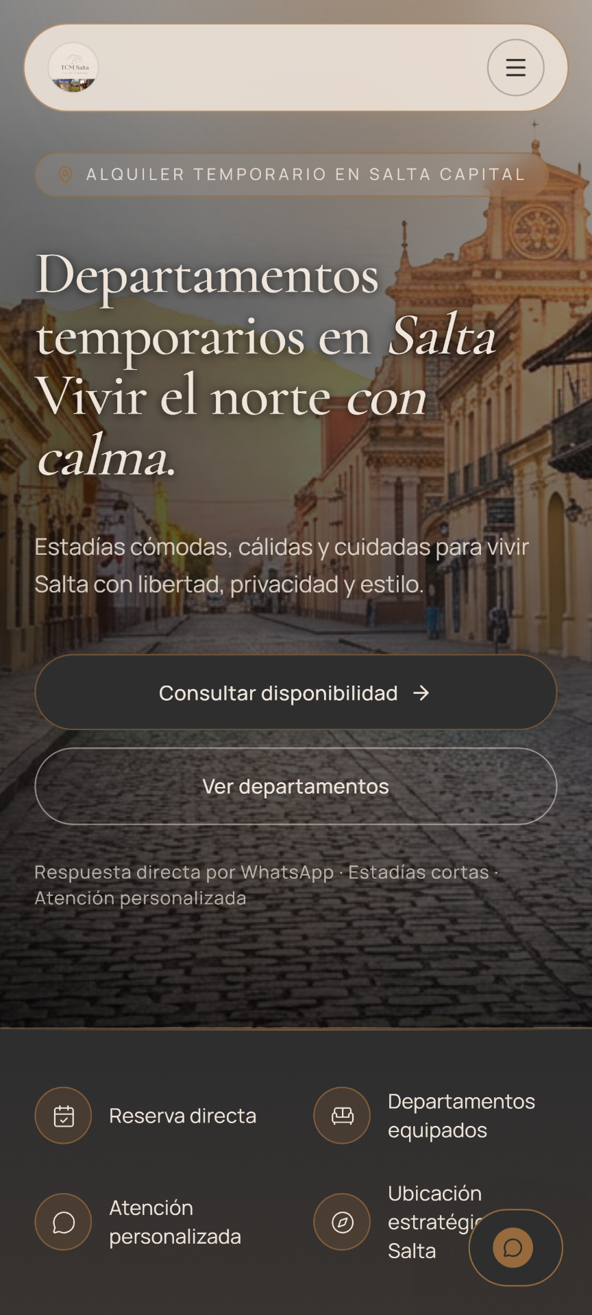 TCM Salta — mobile